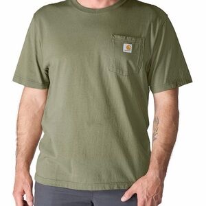 Carhartt Men's Sage Green Short Sleeve Tee (4XL)